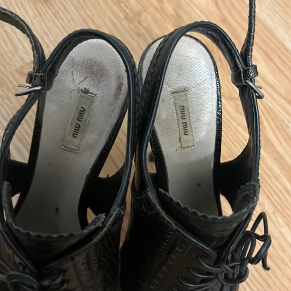 Miu Miu Heel leather Shoes - Picture 3 of 9